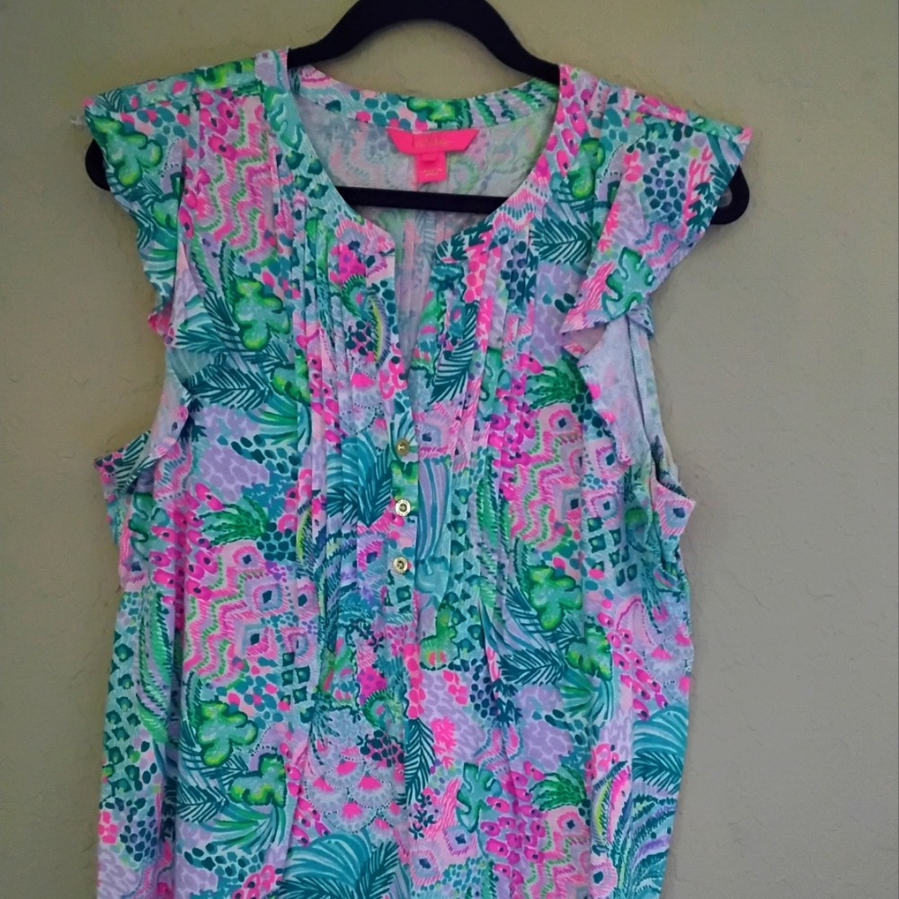 Lilly Pulitzer Golda Top - Size Medium